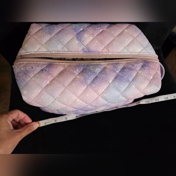 Betsey Johnson Pastel Quilted Cosmetic Bag - Picture 8 of 9